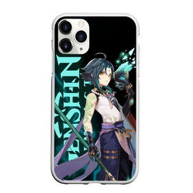 Чехол для iPhone 11 Pro матовый с принтом XIAO в городе Новоалтайск, Силикон |  | anime | game | genshin | genshin impact | impact | xiao | аниме | игра | сяо