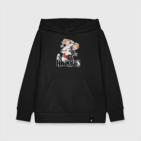 Детская толстовка хлопок с принтом Натсу и Шоё Хината Haikyu!! в городе Новоалтайск, 100% хлопок | Круглый горловой вырез, эластичные манжеты, пояс, капюшен | Тематика изображения на принте: 10 номер | haikyu | haikyuu | hinata natsu | hinata shoyo | karasuno | аниме | волейбол | волейбольный клуб | карасуно | мальчик мяч | манга | рыжик | сестра | старшая школа | хаикую | чиби чан | шоё хината