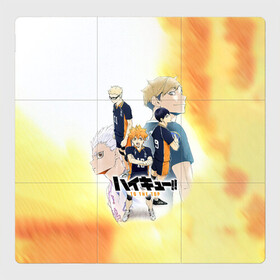 Магнитный плакат 3Х3 с принтом Шоё Тобио Кей Семи и Атсуму Haikyuu!! в городе Новоалтайск, Полимерный материал с магнитным слоем | 9 деталей размером 9*9 см | anime | haikyu | haikyuu | karasuno | manga | аниме | атсуму мия | волейбол | волейбольный клуб | вороны | карасуно | кей цукишима | манга | семи эйта | старшая школа | тобио кагеяма | хаику | хаикую | шоё хината