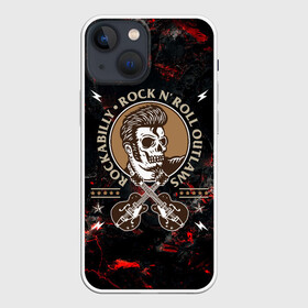 Чехол для iPhone 13 mini с принтом Элвис Пресли Rock n roll в городе Новоалтайск,  |  | rock n roll | гитары | рок | рокер | рокнрол | рокнролл | череп | элвис пресли