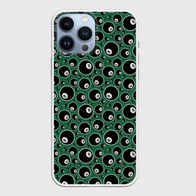 Чехол для iPhone 13 Pro Max с принтом Бильярдные Шары в городе Новоалтайск,  |  | Тематика изображения на принте: a game | balls | billiards | eight | pool | russian billiards | snooker | tournament | бильярд | восьмерка | игра | пул | русский бильярд | снукер | турнир | шары