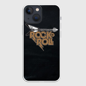 Чехол для iPhone 13 mini с принтом Rock n Roll Гитара в городе Новоалтайск,  |  | rock | rock n roll | roll | гитара | гитарист | музыкант | рок