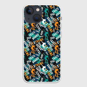 Чехол для iPhone 13 mini с принтом SKATEBOARD в городе Новоалтайск,  |  | extreme sports | sk8 | skate | skateboarding | skater | skating | sport | катание | серфинг | скейт | скейтбординг | скейтер | скейтинг | экстрим спорт