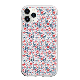 Чехол для iPhone 11 Pro Max матовый с принтом Лесной узорный паттерн в городе Новоалтайск, Силикон |  | белый | винтаж | геометрический | графика | декор | декоративный | дизайн | иллюстрация | искусство | красочный | лето | лист | листья | мода | модный | обои | орнамент | паттерн | природа | ретро