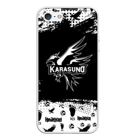 Чехол для iPhone 5/5S матовый с принтом Старшая школа Карасуно в городе Новоалтайск, Силикон | Область печати: задняя сторона чехла, без боковых панелей | anime | haikyu | haikyuu | karasuno | karasuno high | manga | аниме | волейбол | волейбольный клуб | ворон | вороны | карасуно | крылья | лого | логотип | манга | надпись | птица | старшая школа | хаику | хаикую