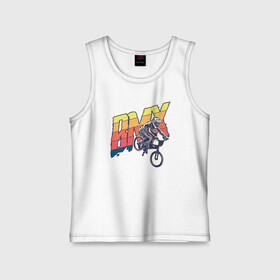 Детская майка хлопок с принтом BMX в городе Новоалтайск,  |  | bmx | bmx street | streets pipe | велосипед | велосипед bmx | горный | горный велосипед | трюки | трюковой велосипед