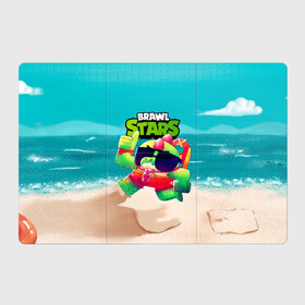 Магнитный плакат 3Х2 с принтом Базз Buzz Brawl Stars пляж в городе Новоалтайск, Полимерный материал с магнитным слоем | 6 деталей размером 9*9 см | brawl | brawl stars | brawlstars | brawl_stars | buz | buzz | баз | базз | бравл | бравлстарс | буз