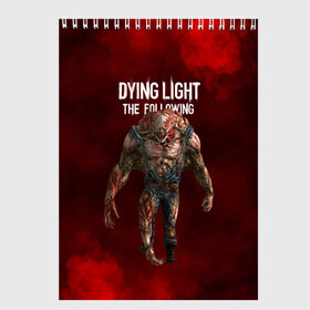 Скетчбук с принтом Dying light монстр в городе Новоалтайск, 100% бумага
 | 48 листов, плотность листов — 100 г/м2, плотность картонной обложки — 250 г/м2. Листы скреплены сверху удобной пружинной спиралью | dying light | аномалия | зараженный | монстр | мутант | ужасы | урод | хоррор