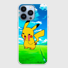 Чехол для iPhone 13 Pro с принтом Уставший Пикачу в городе Новоалтайск,  |  | anime | picachu | pikachu | аниме | милый | пика | пикачу | покебол | покемон