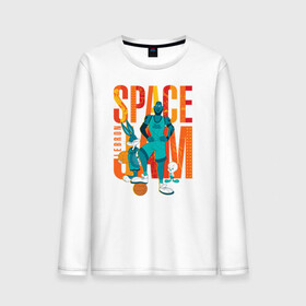 Мужской лонгслив хлопок с принтом Space Jam Lebron в городе Новоалтайск, 100% хлопок |  | bugs bunny | lebron james | space jam | space jam 2 | space jam a new legacy | tweety | vdzabma | багз банни | космический джем | космический джем 2 | космический джем: новое поколение | леброн джеймс | твити