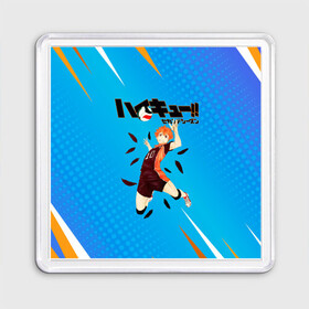 Магнит 55*55 с принтом Шоё Хината мощный удар Haikyu!! в городе Новоалтайск, Пластик | Размер: 65*65 мм; Размер печати: 55*55 мм | 10 номер | haikyu | haikyuu | hinata shoyo | karasuno | аниме | волейбол | волейбольный клуб | карасуно | коротышка | красный | мальчик мяч | манга | рыжик | старшая школа | хаикую | чиби чан | шоё хината