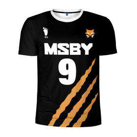 Мужская футболка 3D спортивная с принтом 9 | MSBY | BLACK JACKALS в городе Новоалтайск, 100% полиэстер с улучшенными характеристиками | приталенный силуэт, круглая горловина, широкие плечи, сужается к линии бедра | black jackals | fly high | haikyuu | msby | tomas | аниме | волейбол | карасуно | хайкью карасуно | хината
