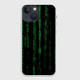 Чехол для iPhone 13 mini с принтом Матрица в городе Новоалтайск,  |  | иероглифы | матрица | программа | программисты