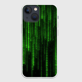 Чехол для iPhone 13 mini с принтом Двоичный код 3D в городе Новоалтайск,  |  | абстракция | байт | даойичныйкод | единица | иллюстрация | искусство | культура | матрица | програмисты | текстура | цифры