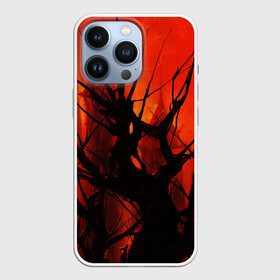 Чехол для iPhone 13 Pro с принтом ДРЕВО ХАОС 3D в городе Новоалтайск,  |  | абстракция | башни | беспорядок | дерево | иллюстрация | искусство | кровавые облака | культура | текстура | хаос