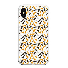 Чехол для iPhone XS Max матовый с принтом Шахматные Фигуры в городе Новоалтайск, Силикон | Область печати: задняя сторона чехла, без боковых панелей | chess | игра | король | ладья | математика | пешка | ферзь | чёрно белые | шах и мат | шахматист | шахматная доска | шахматные фигуры | шахматы