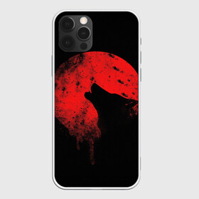 Чехол для iPhone 12 Pro Max с принтом Wolf 3D в городе Новоалтайск, Силикон |  | абстракция | векторные | вой | волк | кроваваялуна | кровь | минимализм | текстура