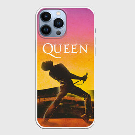 Чехол для iPhone 13 Pro Max с принтом Queen | Freddie Mercury (Z) в городе Новоалтайск,  |  | Тематика изображения на принте: freddie mercury | music | queen | брайан мэй | глэм рок | джон дикон | королева | музыка | поп рок | роджер тейлор | фредди меркьюри | хард рок