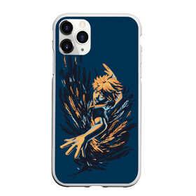 Чехол для iPhone 11 Pro Max матовый с принтом ХИНАТА | ВОЛЕЙБОЛ в городе Новоалтайск, Силикон |  | Тематика изображения на принте: black jackals | fly high | haikyuu | msby | аниме | волейбол | карасуно | некома | хайкью карасуно | хината