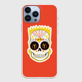 Чехол для iPhone 13 Pro Max с принтом Мексиканский Барт в городе Новоалтайск,  |  | Тематика изображения на принте: bart | simpsons | the simpson | барт | мульт | мультфильм | симпсоны