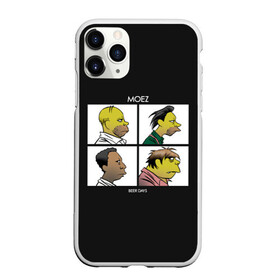 Чехол для iPhone 11 Pro матовый с принтом Mozes band в городе Новоалтайск, Силикон |  | gomer | simpsons | the simpson | гомер | мульт | мультфильм | симпсоны