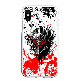 Чехол для iPhone XS Max матовый с принтом Броня Берсерка в городе Новоалтайск, Силикон | Область печати: задняя сторона чехла, без боковых панелей | berserk | аниме | берсерк | броня берсерка | мультсериал | черная маска
