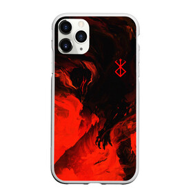 Чехол для iPhone 11 Pro матовый с принтом БЕРСЕРК красками в городе Новоалтайск, Силикон |  | anime | berserk | аниме | берсерк | бесерк | гатс | манга | мультфильм