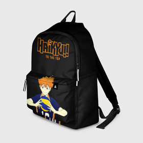 Рюкзак 3D с принтом Шоё Хината Haikyu!! TO THE TOP в городе Новоалтайск, 100% полиэстер | лямки с регулируемой длиной, сверху петелька, чтобы рюкзак можно было повесить на вешалку. Основное отделение закрывается на молнию, как и внешний карман. Внутри два дополнительных кармана, один из которых закрывается на молнию. По бокам два дополнительных кармашка | Тематика изображения на принте: 10 номер | haikyu | haikyuu | hinata shoyo | karasuno | аниме | волейбол | волейбольный клуб | карасуно | коротышка | красный | мальчик мяч | манга | рыжик | старшая школа | хаикую | чиби чан | шоё хината