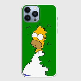 Чехол для iPhone 13 Pro Max с принтом Мем с Гомером в городе Новоалтайск,  |  | Тематика изображения на принте: gomer | mem | simpsons | the simpson | гомер | мем | мемы | мульт | мультфильм | симпсоны