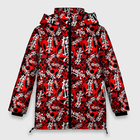 Женская зимняя куртка Oversize с принтом Боевые Искусства в городе Новоалтайск, верх — 100% полиэстер; подкладка — 100% полиэстер; утеплитель — 100% полиэстер | длина ниже бедра, силуэт Оверсайз. Есть воротник-стойка, отстегивающийся капюшон и ветрозащитная планка. 

Боковые карманы с листочкой на кнопках и внутренний карман на молнии | championship | fight club | martial arts | mma | ufc | айкидо | боевые искусства | боец | бой | бойцовский клуб | бокс | борьба | джиу джитсу | дзюдо | единоборства | карате | кикбоксинг | мма | муай тай | панкратион