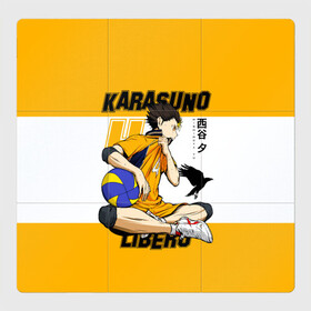Магнитный плакат 3Х3 с принтом Юу Нишиноя из Карасуно | Haikyu!! в городе Новоалтайск, Полимерный материал с магнитным слоем | 9 деталей размером 9*9 см | Тематика изображения на принте: 4 номер | anime | haikyu | haikyuu | karasuno | manga | аниме | божественный хранитель карасуно | волейбол | волейбольный клуб | карасуно | манга | ноя сан | саеко | старшая школа | супер либеро | хаику | хаикую | юу чан