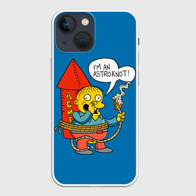 Чехол для iPhone 13 mini с принтом Я Астлянафт в городе Новоалтайск,  |  | ralph | simpsons | the simpson | астронавт | мульт | мультфильм | ральф | симпсоны