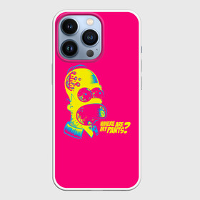 Чехол для iPhone 13 Pro с принтом Acid Gomer в городе Новоалтайск,  |  | Тематика изображения на принте: gomer | simpsons | the simpson | гомер | мульт | мультфильм | симпсоны