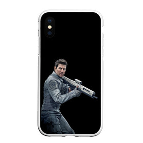 Чехол для iPhone XS Max матовый с принтом Том Круз в городе Новоалтайск, Силикон | Область печати: задняя сторона чехла, без боковых панелей | Тематика изображения на принте: tomcruise | знаменитостьтомкруз | том круз | томкрузактер