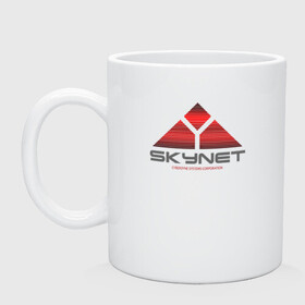 Кружка керамическая с принтом Skynet в городе Новоалтайск, керамика | объем — 330 мл, диаметр — 80 мм. Принт наносится на бока кружки, можно сделать два разных изображения | cyberdyne systems corporation | logo skynet | sarah j. connor | skynet | terminator | высокие технологии | кибердайн технологии | классика | лого skynet | логотип скайнет | ностальгия | ретро | сара коннор | скайнет | судный день | т 1000
