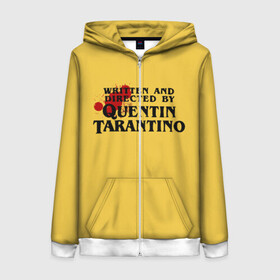 Женская толстовка 3D на молнии с принтом Quentin Tarantino в городе Новоалтайск, 100% полиэстер | длина до линии бедра, манжеты и пояс оформлены мягкой тканевой резинкой, двухслойный капюшон со шнурком для регулировки, спереди молния, по бокам два кармана | directed by quentin tarantino | mem qwentin | quentin tarantino | written and directed by quentin tarantino | бешенные псы | криминальное чтиво | любимый режиссер | мем | мем квентин тарантино | режиссер | режиссер квентин тарантино