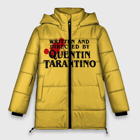 Женская зимняя куртка Oversize с принтом Quentin Tarantino в городе Новоалтайск, верх — 100% полиэстер; подкладка — 100% полиэстер; утеплитель — 100% полиэстер | длина ниже бедра, силуэт Оверсайз. Есть воротник-стойка, отстегивающийся капюшон и ветрозащитная планка. 

Боковые карманы с листочкой на кнопках и внутренний карман на молнии | directed by quentin tarantino | mem qwentin | quentin tarantino | written and directed by quentin tarantino | бешенные псы | криминальное чтиво | любимый режиссер | мем | мем квентин тарантино | режиссер | режиссер квентин тарантино