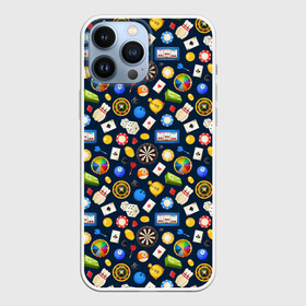 Чехол для iPhone 13 Pro Max с принтом Разные Игры в городе Новоалтайск,  |  | Тематика изображения на принте: 777 | billiards | bowling | casino | darts | fortune | games | joker | poker | roulette | азарт | бильярд | боулинг | дартс | джокер | игровые автоматы | игры | казино | карты | масти | покер | рулетка | фортуна