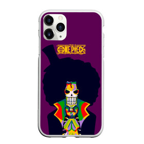 Чехол для iPhone 11 Pro матовый с принтом Соул Кинг Брук One Piece в городе Новоалтайск, Силикон |  | anime | manga | one piece | аниме | большой куш | бонэкити | брук | ван пис | вон пис | голодный скелет | живой скелет | корабль призрак | король пиратов | манга | мечник | музыкант | напевающий брук | пират