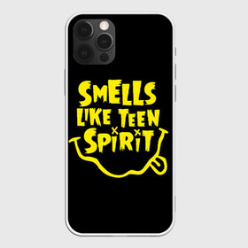 Чехол для iPhone 12 Pro Max с принтом Smells like teen spirit в городе Новоалтайск, Силикон |  | alternative | kurt cobain | metall | music | nirvana | rock | альтернатива | курт кобейн | курт кобэйн | металл | музыка | нирвана | нирванна | рок