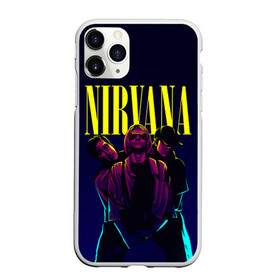 Чехол для iPhone 11 Pro Max матовый с принтом Nirvana Neon в городе Новоалтайск, Силикон |  | alternative | kurt cobain | metall | music | nirvana | rock | альтернатива | курт кобейн | курт кобэйн | металл | музыка | нирвана | нирванна | рок