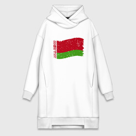 Платье-худи хлопок с принтом Флаг   Беларусь в городе Новоалтайск,  |  | belarus | ussr | беларусь | белорус | белоруссия | лукашенко | минск | ссср | страна | турист | флаг