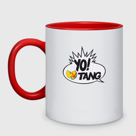 Кружка двухцветная с принтом Yo! Wu-Tang в городе Новоалтайск, керамика | объем — 330 мл, диаметр — 80 мм. Цветная ручка и кайма сверху, в некоторых цветах — вся внутренняя часть | black | gza | hip hop | method man | music | new york | odb | old school | rap | rza | wu tang | wu tang clan | аудио | винил | ву тэнг | граффити | диджей | кассета | микрофон | музыка | нью йорк | пластинка | рэп | рэпер | хип хоп