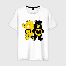 Мужская футболка хлопок с принтом Wu-Tang Bears в городе Новоалтайск, 100% хлопок | прямой крой, круглый вырез горловины, длина до линии бедер, слегка спущенное плечо. | Тематика изображения на принте: black | gza | hip hop | method man | music | new york | odb | old school | rap | rza | wu tang | wu tang clan | аудио | винил | ву тэнг | граффити | диджей | кассета | микрофон | музыка | нью йорк | пластинка | рэп | рэпер | хип хоп