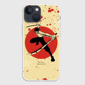 Чехол для iPhone 13 mini с принтом Зоро | One Piece. Большой куш в городе Новоалтайск,  |  | anime | manga | one piece | zoro roronoa | аниме | большой куш | ван пис | великий флот | вон пис | зородзюро | король пиратов | манга | мечник | охотник за головами | охотник на пиратов | пират