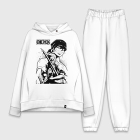 Женский костюм хлопок Oversize с принтом Ророноа Зоро One Piece в городе Новоалтайск,  |  | anime | manga | one piece | zoro roronoa | аниме | большой куш | ван пис | великий флот | вон пис | зородзюро | король пиратов | манга | мечник | охотник за головами | охотник на пиратов | пират