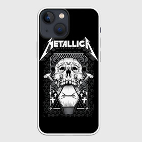 Чехол для iPhone 13 mini с принтом Death magnetic в городе Новоалтайск,  |  | alternative | metalica | metall | metallica | music | rock | альтернатива | джеймс хэтфилд | металика | металл | металлика | музыка | рок