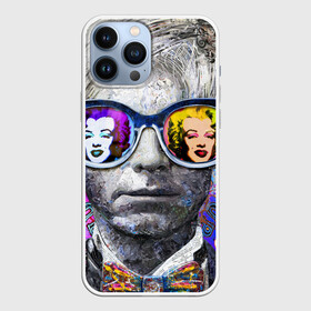 Чехол для iPhone 13 Pro Max с принтом Andy Warhol (Энди Уорхол) в городе Новоалтайск,  |  | Тематика изображения на принте: andy warhol | warhol | бабочка | берюзовая | бирюзовая мэрилин | галстук бабочка | картина | мерелин | мерлин | мэрелин | мэрилин | очки | портрет | уорхол | энди уорхол | эндрю уорхол
