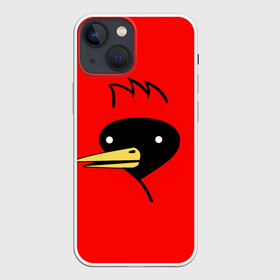 Чехол для iPhone 13 mini с принтом Омская Птица в городе Новоалтайск,  |  | winged doom | вингедум | мемы | омск | птица