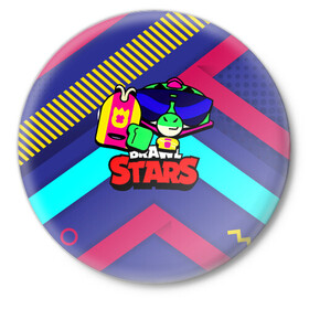 Значок с принтом Базз Buzz Brawl Stars в городе Новоалтайск,  металл | круглая форма, металлическая застежка в виде булавки | Тематика изображения на принте: brawl | brawl stars | brawlstars | brawl_stars | buz | buzz | баз | базз | бравл | бравлстарс | буз